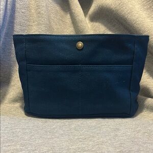 Portland Leather Goods Navy Blue Canvas Organizer